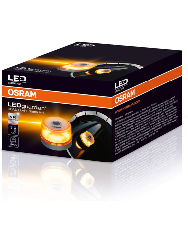 Osram LEDGuardian - Baliza V-16 de preseñalización de emergencias homologada