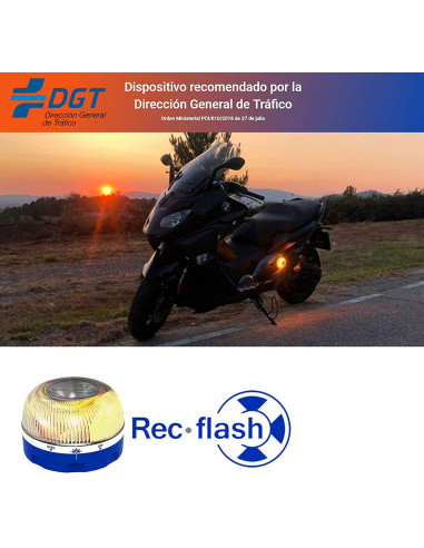 Rec Flash - Baliza V-16 de preseñalización de emergencias homologada