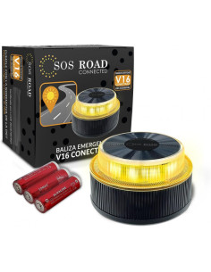 ? SOS ROAD Connected - Baliza V16 homologada DGT 3.0, obligatoria 2026