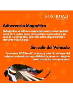 ? SOS ROAD Connected - Baliza V16 homologada DGT 3.0, obligatoria 2026 2