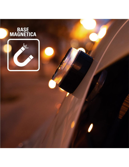 ? Baliza V16 CONTACT  homologada por la DGT, pilas incluidas, visión 360º