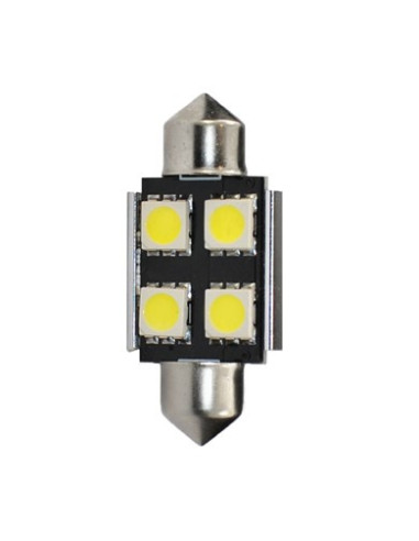 2 Bombillas led 24V Can-Bus C5W 36mm 4xSMD5050