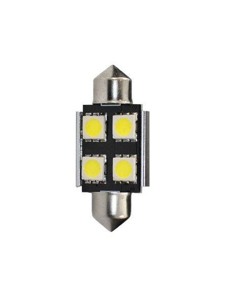 2 Bombillas led 24V Can-Bus C5W 36mm 4xSMD5050