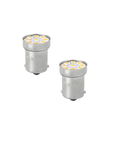 ? Pack 2 Bombillas LED P21W 12V - Ilumina tu Auto con Estilo ?✨