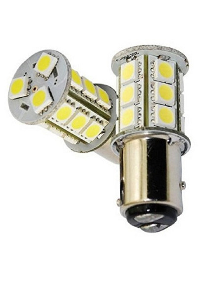 Juego dos bombillas led blanco BAY15D P21/5W Can-bus
