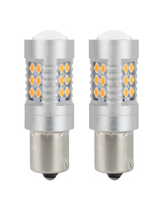 Bombillas Can-Bus Ámbar PY21W 24 Leds SMD