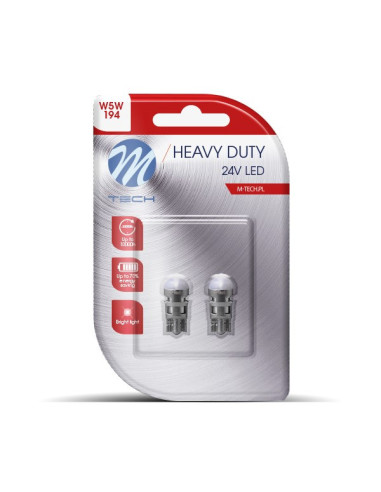 ¡Ilumina tu camino con estas bombillas LED para automóviles! ? Blister 2 bombillas W5W 1xSMD3030 24V Blancas - AutoAcc.es