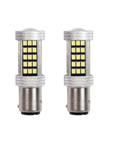 ¡Ilumina tu camino! ?? Kit 2 Bombillas LED 1157 BAZ15D Canbus 12V/24V