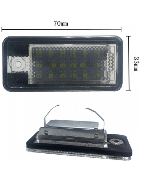 Kit Led portamatrículas Can-Bus AUDI