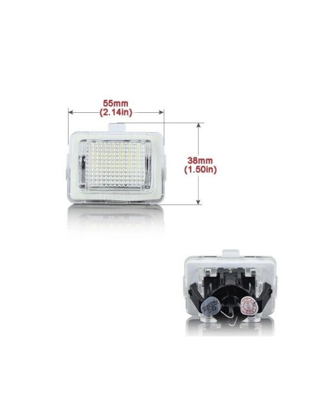 Kit Led portamatrículas Can-Bus MERCEDES