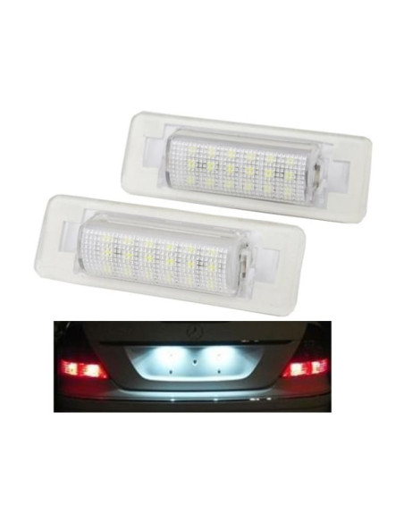 Kit Led portamatrículas Can-Bus MERCEDES