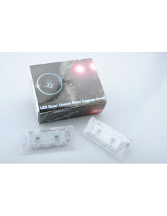Juego plafones matrícula BMW E53/E83 2