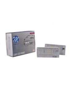 Juego plafones matrícula Mini Cooper