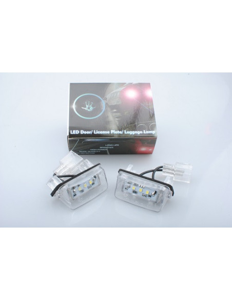 Juego plafones matrícula Peugeot-Citroën