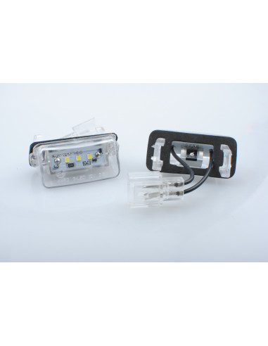 Juego plafones matrícula Peugeot-Citroën