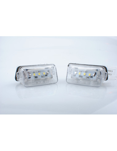 Juego plafones matrícula Peugeot-Citroën