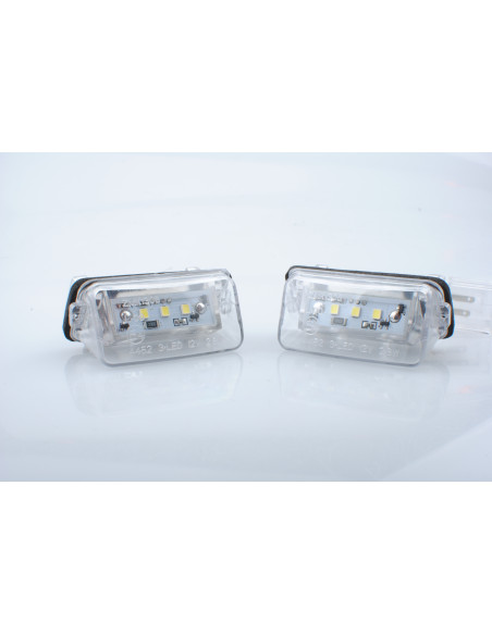 Juego plafones matrícula Peugeot-Citroën