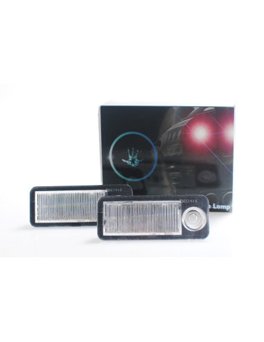 Juego plafones matrícula Audi