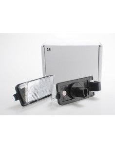 Juego plafones matrícula Nissan