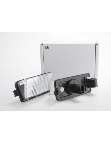 Juego plafones matrícula Nissan