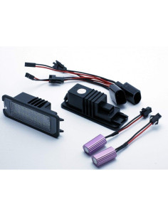 Juego plafones matrícula VW / Seat