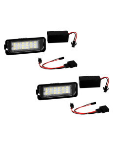 Luces led para matrícula trasera para Volkswagen Golf 6 (y otras aplicaciones VW)