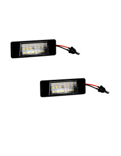 Luces led para matrícula trasera para Nissan X-Trail y Nissan Juke