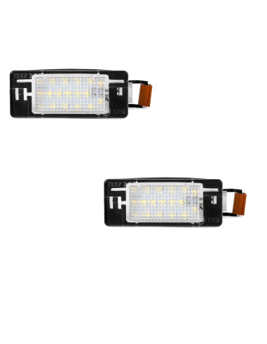 Luces led para matrícula trasera para Opel Vectra C (2002 a 2008)