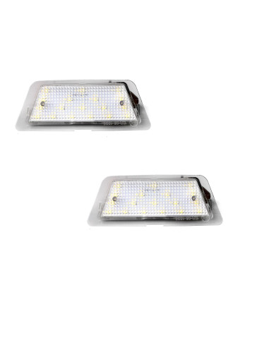 Luces led para matrícula trasera para Opel Astra G