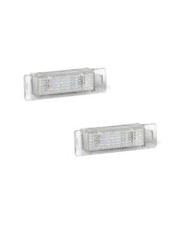 Luces led para matrícula trasera para Opel Astra F