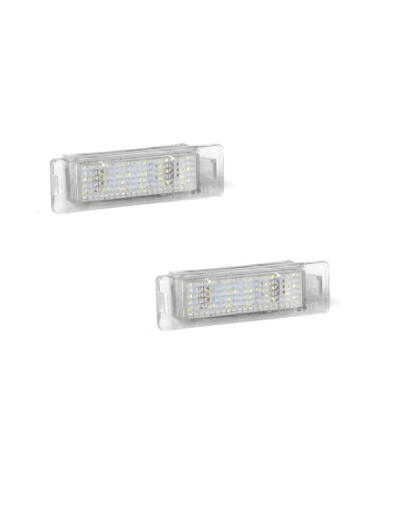 Luces led para matrícula trasera para Opel Astra F