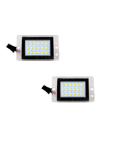 Plafón matrícula trasera led para Volvo V70-2