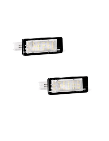Plafón matrícula trasera led para Renault Megane I
