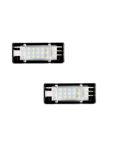 Plafón matrícula trasera led para Renault Clio