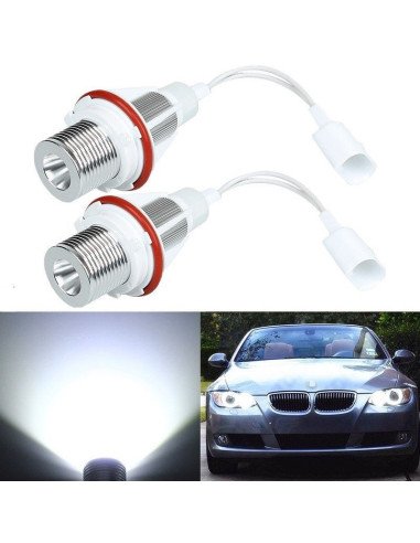 Juego ojos ángel BMW E39 can-bus 5W 420LM