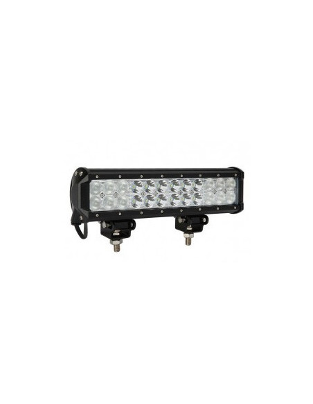 Faro de led tipo barra - Doble fila - Soporte inferior, 72W 12" Combo