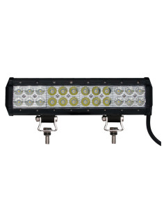 Faro de led tipo barra - Doble fila - Soporte inferior, 72W 12" Combo 2