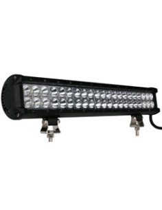 Faro de led tipo barra - Doble fila - Soporte inferior, 126W 20" Combo