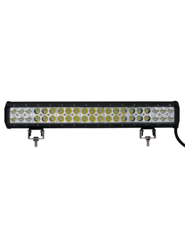 Faro de led tipo barra - Doble fila - Soporte inferior, 126W 20" Combo