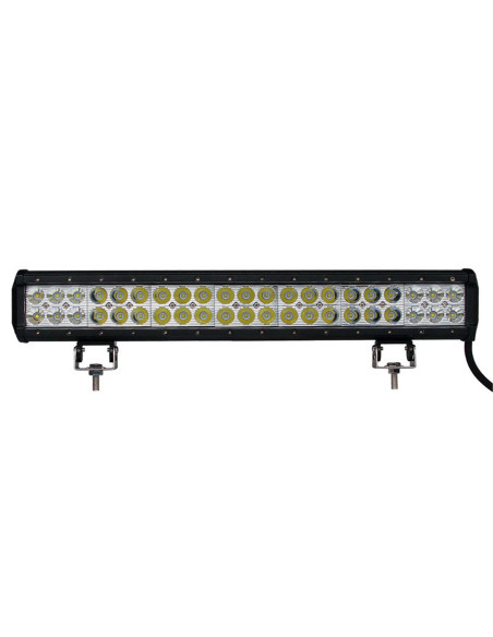 Faro de led tipo barra - Doble fila - Soporte inferior, 126W 20" Combo