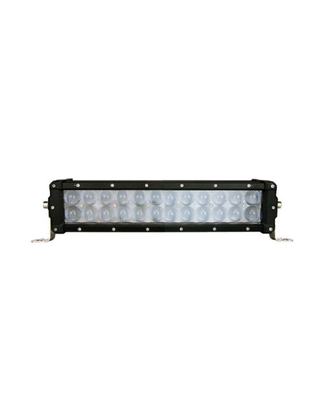 Faro led para largo alcance, barra LED - doble fila - soporte lateral, 72W 12" Combo