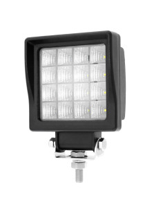 Faro de trabajo de tipo cuadrado 16x3W LED 48W 10-32V Flood (Gama de alta calidad "Performance")