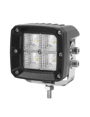 Faro de trabajo de tipo cuadrado 4x5W LED 20W 10-32V Flood (Gama de alta calidad "Performance")