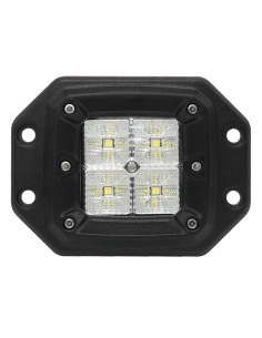 Faro de trabajo de tipo cuadrado 4x5W LED 20W 10-32V Flood (Gama de alta calidad "Performance")