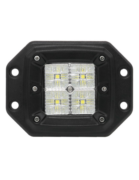 Faro de trabajo de tipo cuadrado 4x5W LED 20W 10-32V Flood (Gama de alta calidad "Performance")