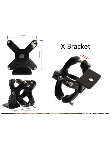 Soporte tipo "X" para faros led de trabajo