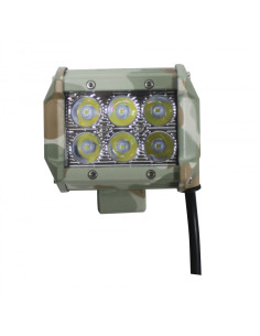 Faro de largo alcance de 18 watios con carcasa de tipo camuflaje