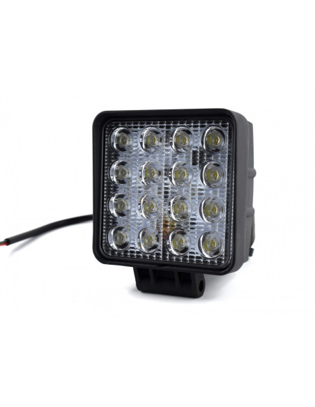 ? Lámpara LED de Trabajo 16X LED ? Potencia 43W | IP67 | Envío rápido ?
