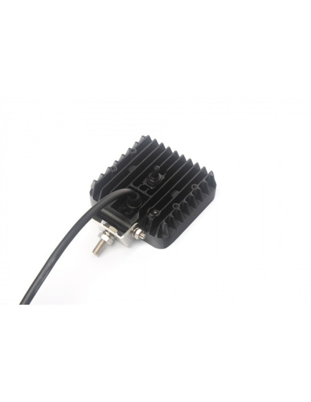Faro de trabajo cuadrado tipo Slim con 16 leds 12/24V (Potencia: 16W)