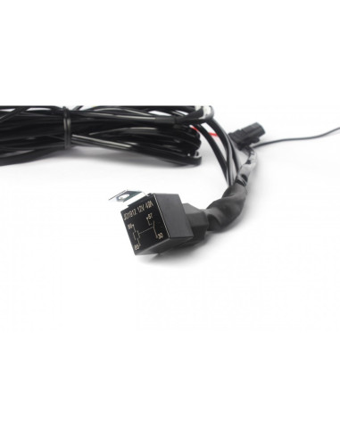 Conjunto de cableado y relé para intalación de faros y barras de led (12V, máx. 120W)